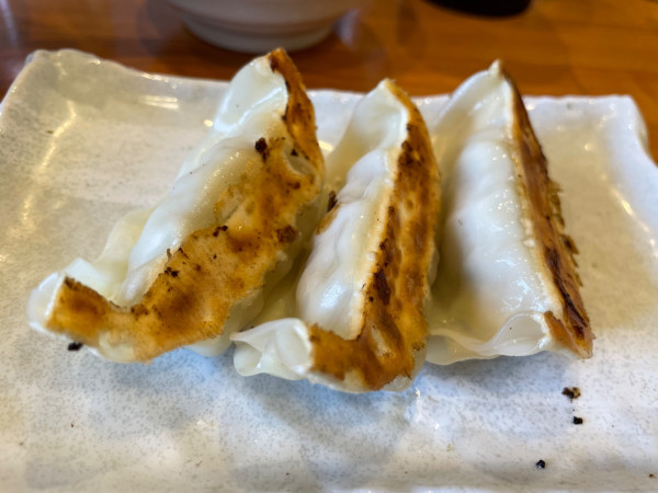 「おとど焼餃子３ヶ　￥２９０」@肉玉そばおとど 知立店の写真