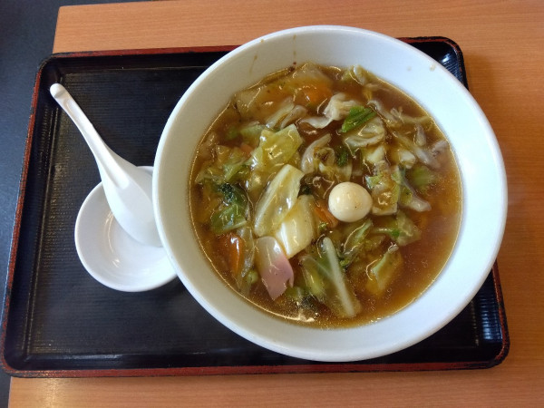 「五目あんかけラーメン」@来来軒 北朝霞店の写真