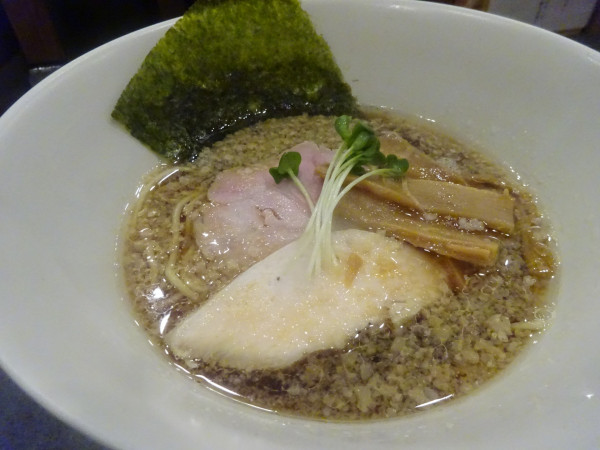 「淡麗　飲む煮干しラーメン　890円」@攻ニボの写真