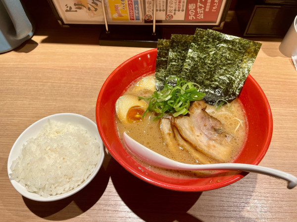 「特製もとあじラーメン1,250円ラの壱デー小ご飯無料」@麺場 ラの壱 一宮駅前店の写真