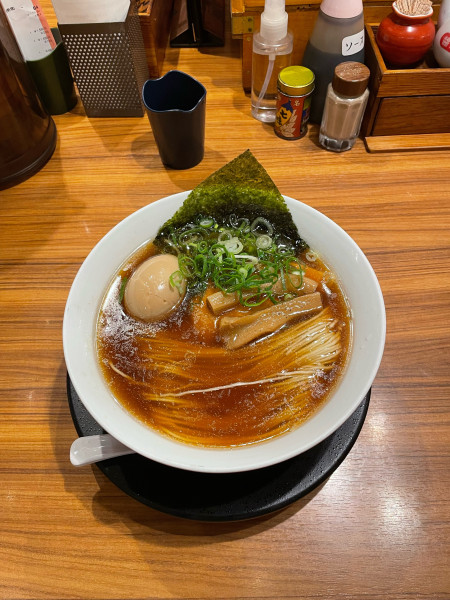 「味玉醤油ラーメン」@麺や食堂 246号店の写真