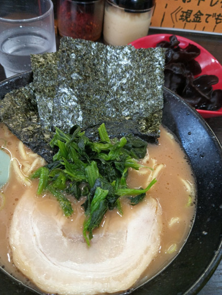 「きくらげラーメン」@らーめん家 せんだい 鶴ヶ峰本店の写真