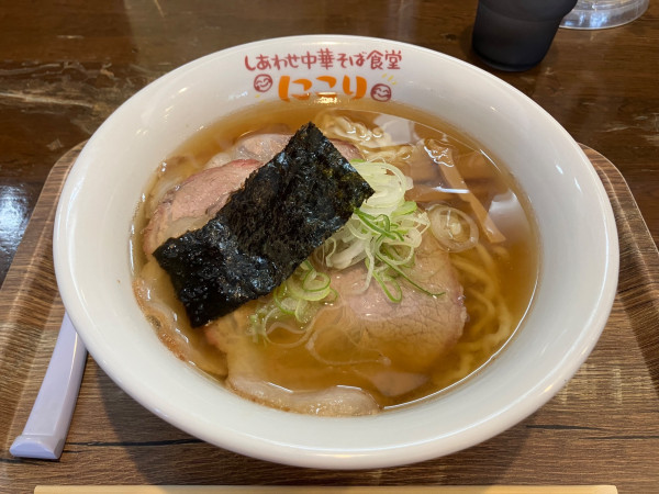 「中華そば 1,200円」@しあわせ中華そば食堂 にこりの写真