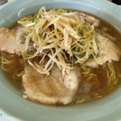 ネギチャーシューメン中(1050円)麺固め