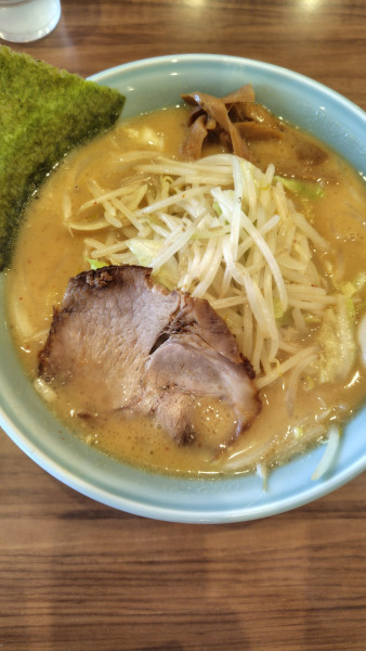 「オヤジ麺餃子セット大盛、ライス」@北海道らーめん おやじ 田名店の写真
