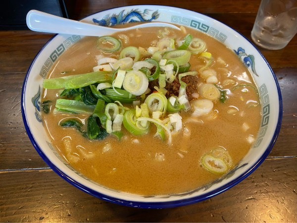 「担々麺大盛（1,200円）」@麺 島むらの写真