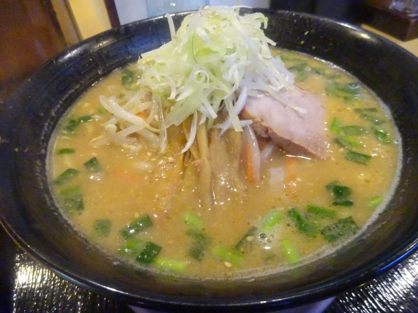 「味噌ラーメン　850円」@麺屋光の写真