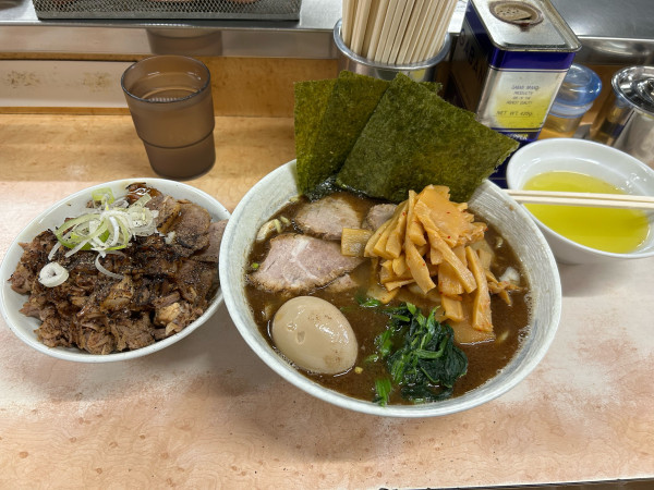 「和風醤油 チャーシュー丼」@川崎家の写真