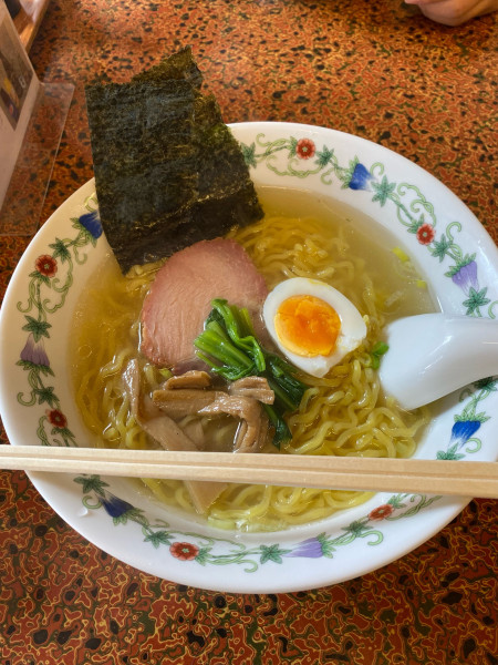 「ラーメン塩」@ラーメン利久亭の写真