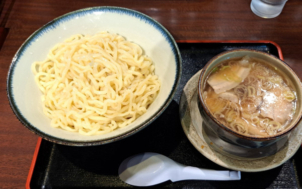 「肉つけ麺940円+大盛170円」@京麺 藍色の写真