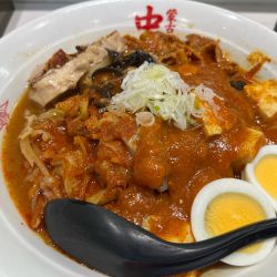 五目蒙古タンメン+野菜大盛、麺大盛、チャーシュー1枚