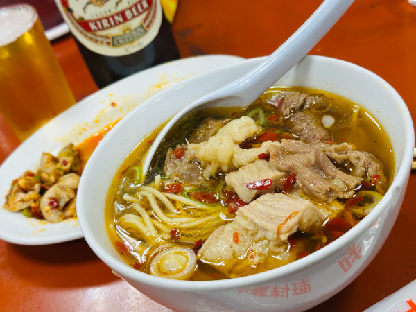 「ホルモンラーメン 1,200円」@矢場味仙の写真