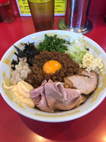 「冷やし台湾まぜそば　大盛り」@ジャンプの写真