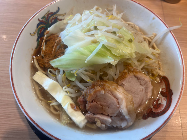 「小ラーメン固め1000円」@豚山 八王子北野店の写真