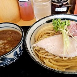 鶏魚介の辛つけ麺1,050円（特盛130円）