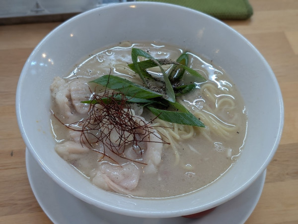 「シマチョウ塩中華そば」@ぶたのほしの写真