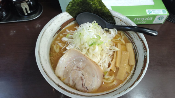 「ねぎらーめん」@裏 我馬らーめんの写真