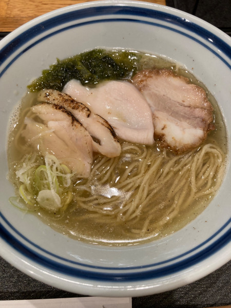 「塩そばと追い茶漬け¥1,420」@らーめん 久遠の写真