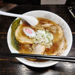 炙りトロチャーシュー麺(1,200円)