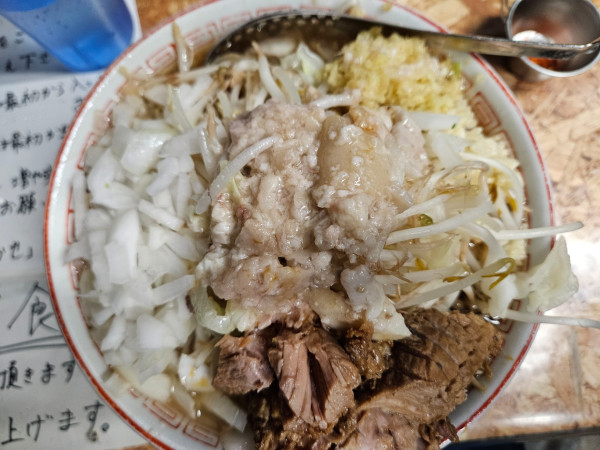 「らーめん+玉ねぎ」@自家製麺 まさき（非乳化） 2号店の写真
