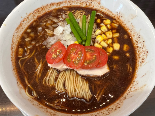 「限定 チリトマト麺」@中華そば 裏慶の写真
