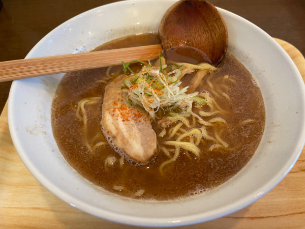 「辛み魚醤麺」@麺処 福吉 極の写真