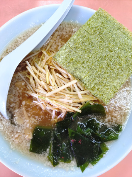 「ネギラーメン　850円」@ラーメンショップ 坂戸店の写真