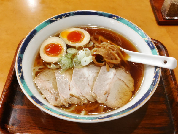 「煮玉子ちゃーしゅうめん 1000円」@好日の写真