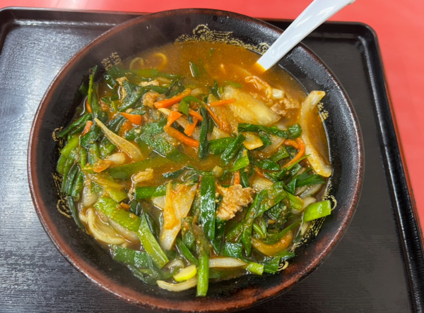 「スタミナ麺」@丸長 つくば店の写真