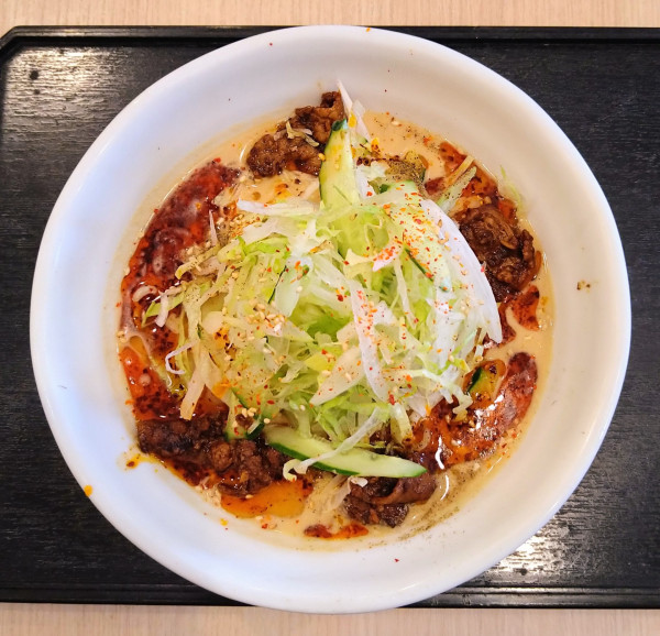 「冷やし担々＋やさい【夏限定】」@麺や あらたの写真