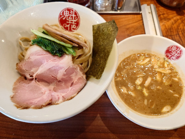 「つけめん」@天然魳煮干だしらーめん創房 魁花の写真