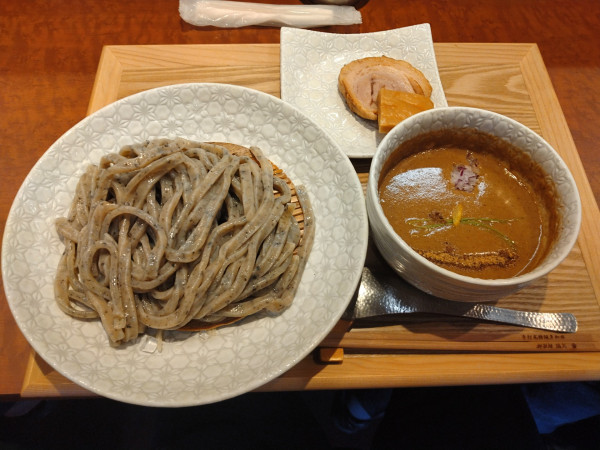 「御影つけ麺 並 ¥1300-」@手打式特級多加水 御影麺 鏑矢の写真
