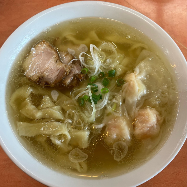 「海老ワンタンメン1150円」@日陰の写真