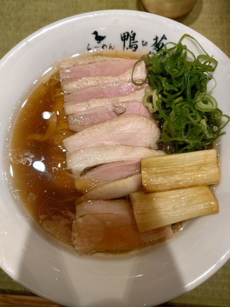 「鴨ラーメン」@らーめん 鴨to葱の写真