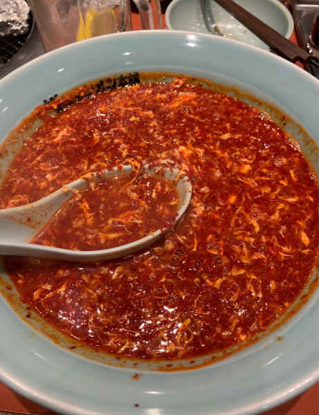 「タンタンメン鬼辛」@元祖 ニュータンタンメン本舗 追分店の写真