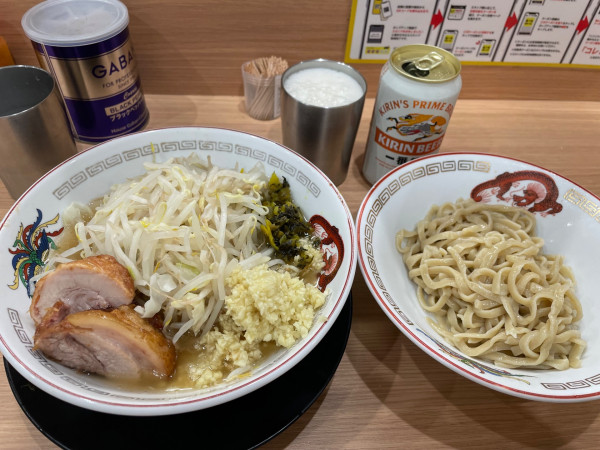 「ミニつけ麺」@ラーメン豚山 金沢文庫店の写真