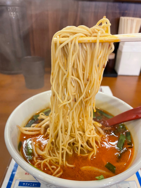 「とんこつ台湾ラーメン　￥７９０」@博多ラーメン 本丸亭 刈谷店の写真