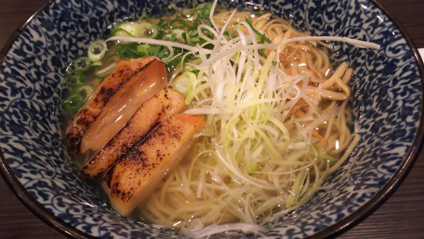 「あっさり鶏そば」@鶏そば 一瑳の写真