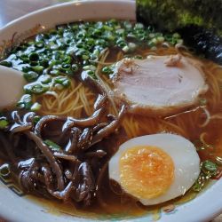 和風醤油ラーメン