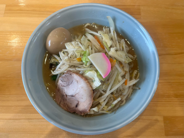 「味玉タンメン味噌＋麺大盛」@ラーメン おとの写真