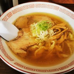 塩太麺こってりハーフ