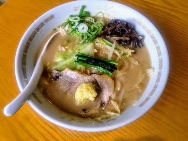 「極味噌らーめん1100円」@麺屋 蘭奢待の写真
