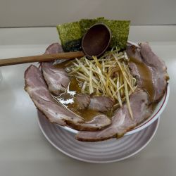 ねぎチャーシューめん＋大盛り