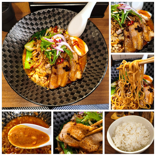 「炙りチャーシューと肉みその冷やし担々麺(限定) 1200円」@Little Asiaの写真