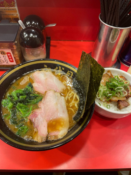 「ラーメン」@横濱家系ラーメン 六代目野中家の写真