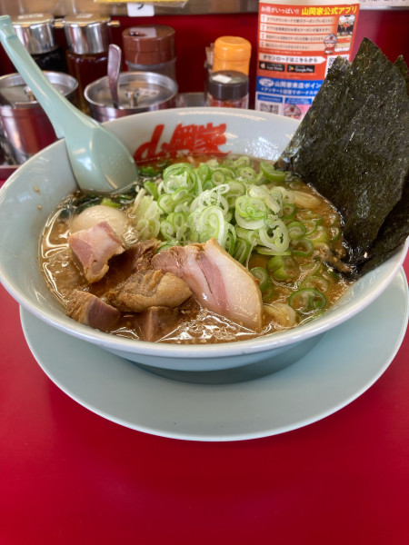 「特製みそAセット」@ラーメン山岡家 常陸大宮店の写真