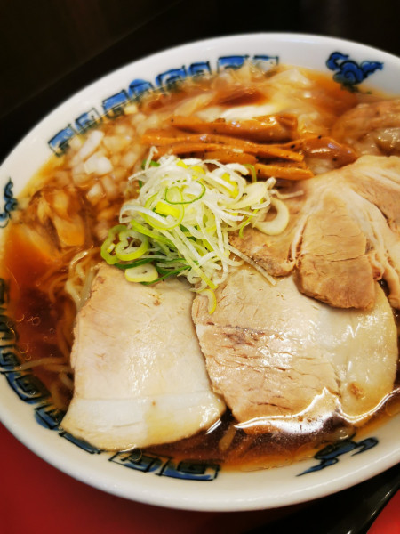 「冷やしワンタンメン」@食堂 港の月の写真