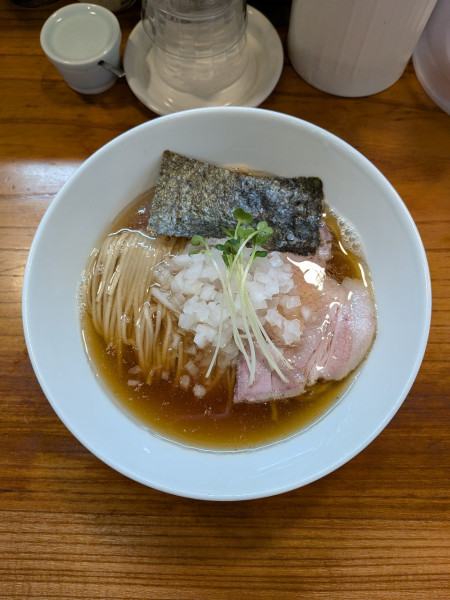 「ウルメ煮干しそば」@アメノオトの写真