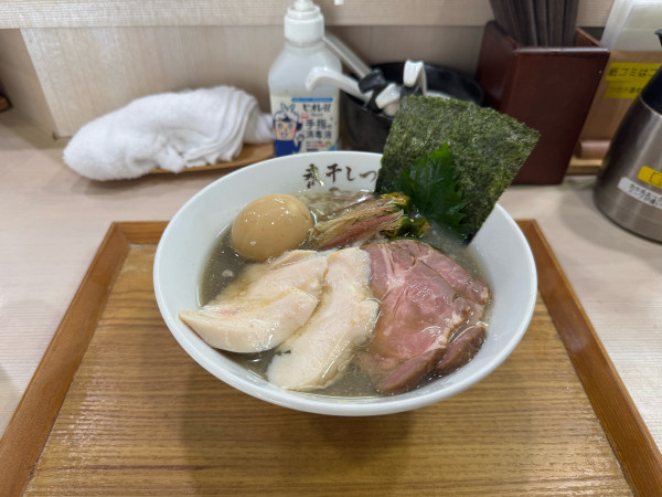 「特製冷やし煮干しそば」@煮干しつけ麺 宮元の写真