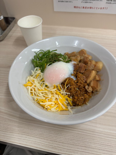 「特製汁なし担々麺細麺」@汁なし担々麺 あおいの写真